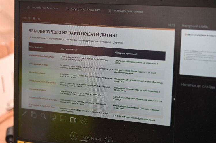 У Чопській громаді освітяни опановували навички психологічної стійкості