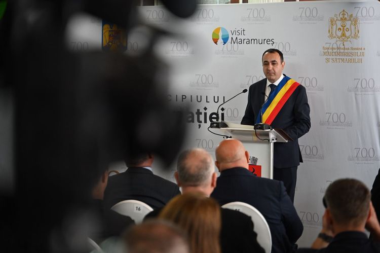 Мирослав Білецький привітав громаду Сігету Мармацієй із 700-річчям першої письмової згадки міста