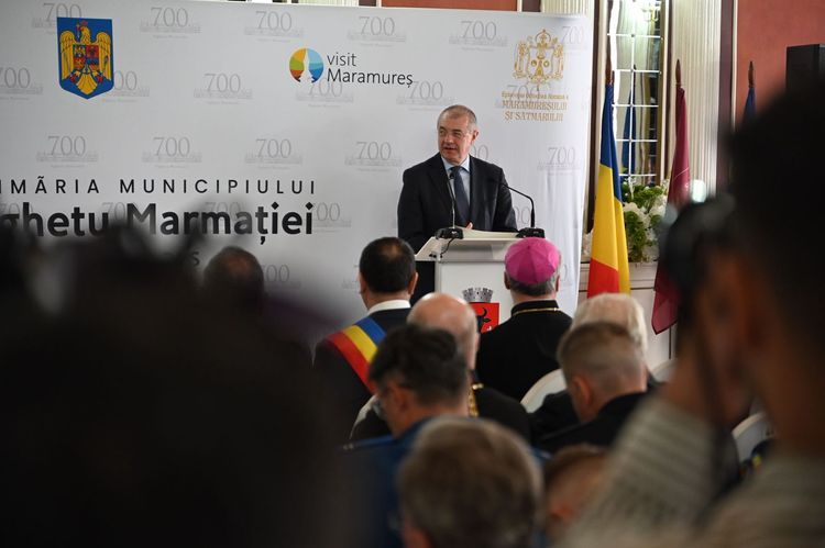 Мирослав Білецький привітав громаду Сігету Мармацієй із 700-річчям першої письмової згадки міста
