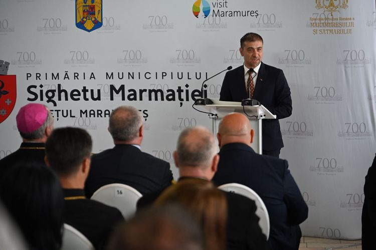 Мирослав Білецький привітав громаду Сігету Мармацієй із 700-річчям першої письмової згадки міста