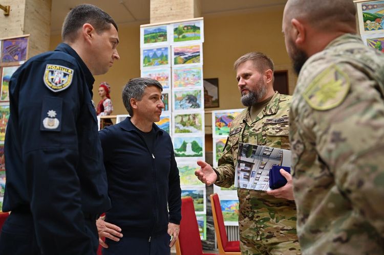 В атріумі ОВА нагородили бійців батальйону «Стрілецький»