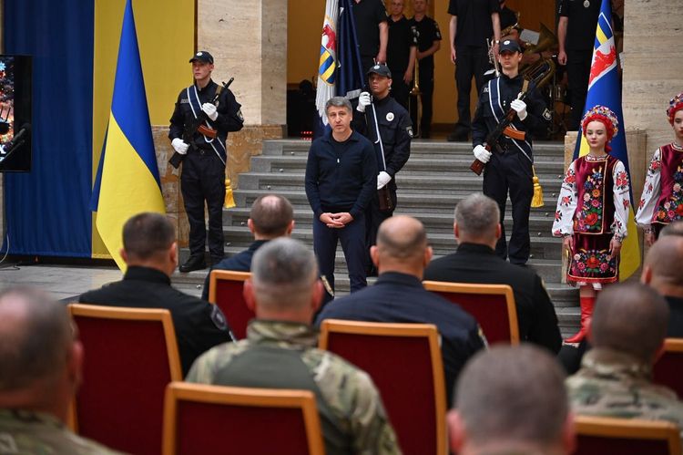 В атріумі ОВА нагородили бійців батальйону «Стрілецький»