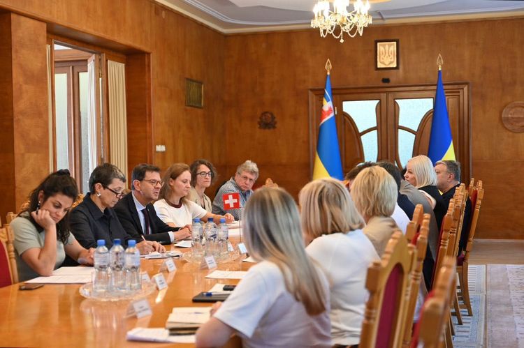 Мирослав Білецький зустрівся з Послом Швейцарії в Україні Феліксом Бауманном