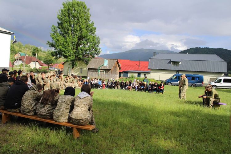 На Закарпатті відбувся військово-патріотичний вишкіл «Вовкулака»
