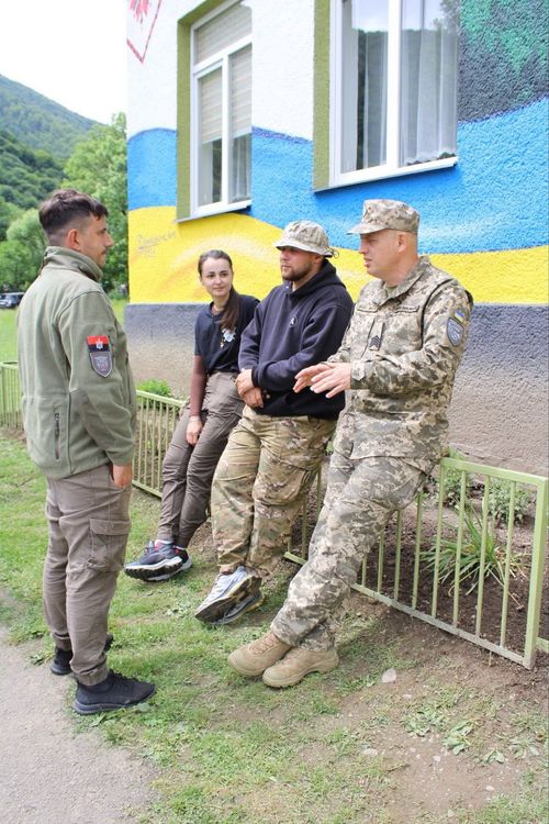 На Закарпатті відбувся військово-патріотичний вишкіл «Вовкулака»