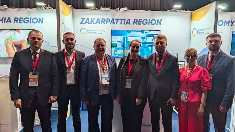 Делегація Закарпаття презентує 18 інфраструктурних проєктів на Ukraine Recovery Conference у Гданську