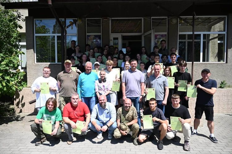 40 студентів із Закарпаття та Харківщини пройшли підготовку до нацспротиву