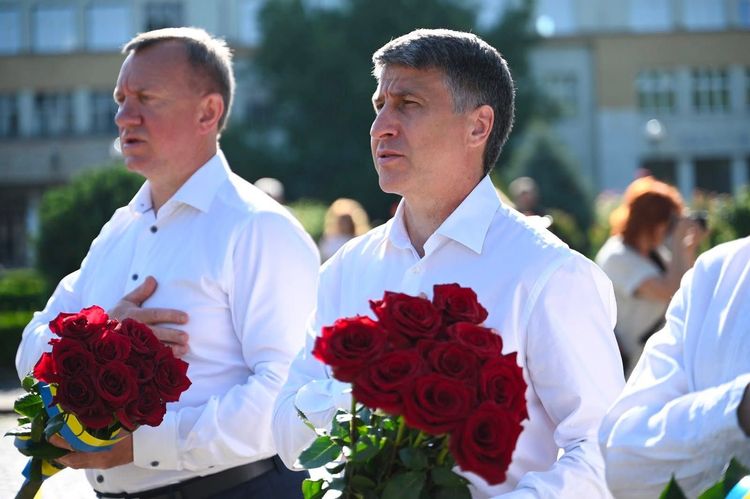 В обласному центрі Закарпаття відзначили 30-ту річницю з дня прийняття Конституції України