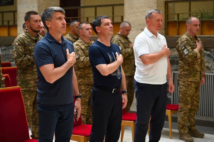 Закарпатських нацгвардійців відзначили з нагоди Дня Конституції України