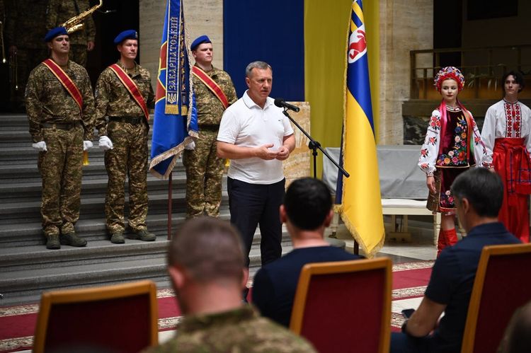Закарпатських нацгвардійців відзначили з нагоди Дня Конституції України