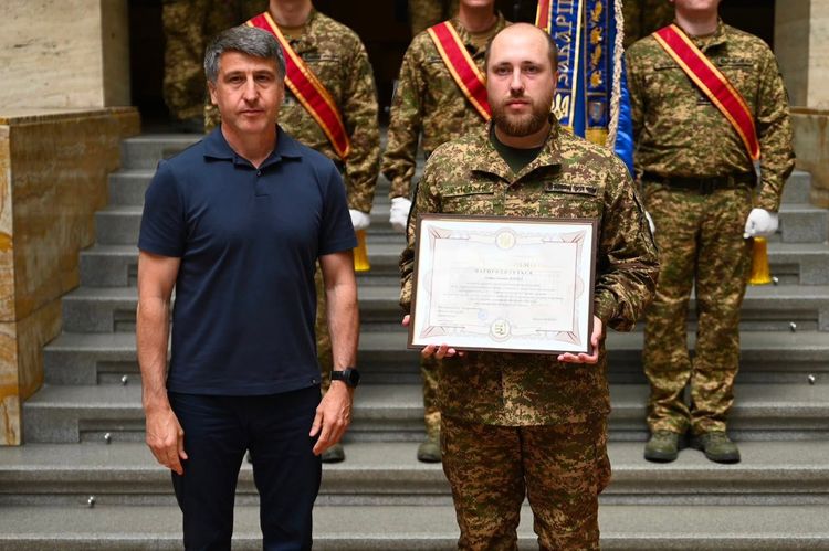 Закарпатських нацгвардійців відзначили з нагоди Дня Конституції України