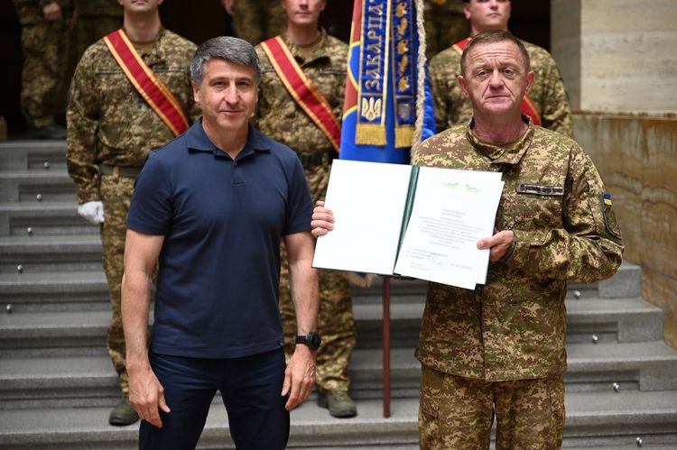 Закарпатських нацгвардійців відзначили з нагоди Дня Конституції України