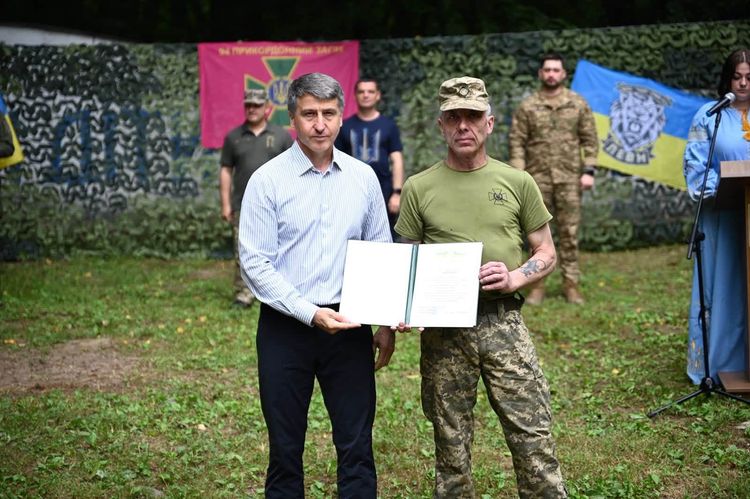 Бійці 94-го прикордонного загону повернулися з передової