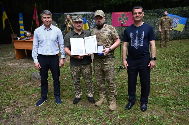 Бійці 94-го прикордонного загону повернулися з передової