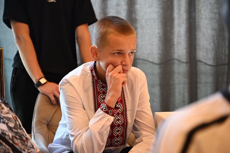 На Хустщині Мирослав Білецький відвідав реабілітаційний табір для дітей наших захисників