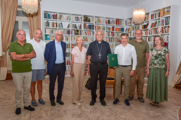 В Італії Мирослав Білецький зустрівся з єпископом Ріккардо Ламбою