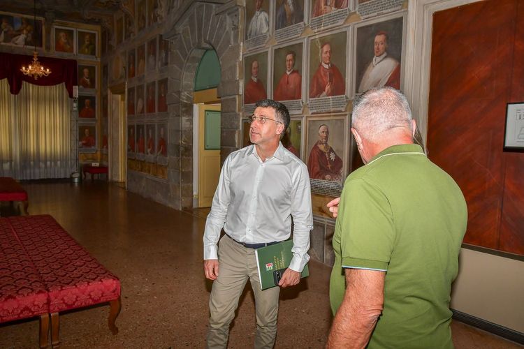 В Італії Мирослав Білецький зустрівся з єпископом Ріккардо Ламбою