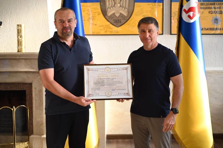 Мирослав Білецький відзначив керівників підрозділів ОВА з нагоди 35-річчя незалежності України