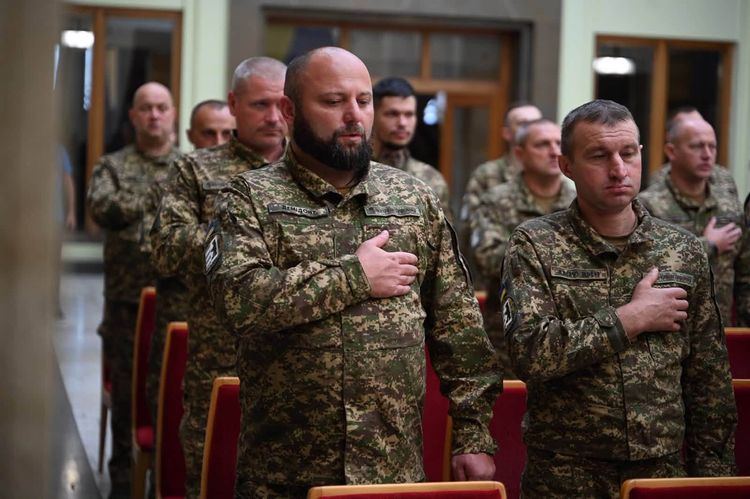В атріумі ОВА відзначили бійців 26-го окремого полку Нацгвардії