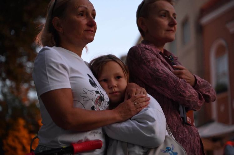 В Ужгороді світанок Дня Незалежності України зустріли традиційною «Молитвою за Україну»