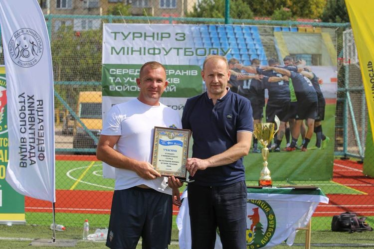 В Ужгороді провели V Кубок голови ОВА з мініфутболу серед ветеранів війни.