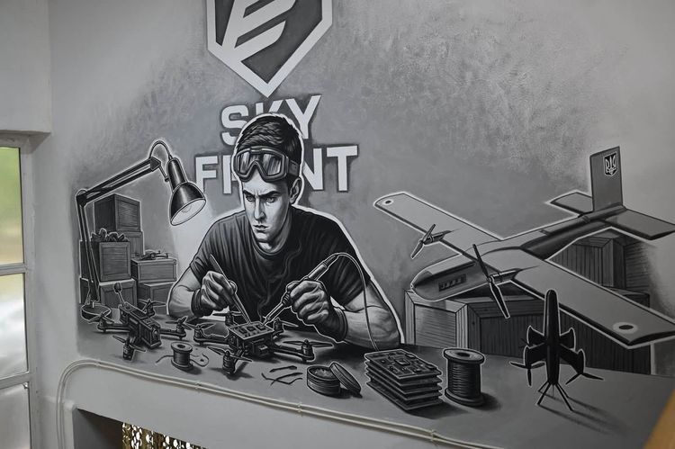 Мирослав Білецький відвідав школу підготовки операторів БпЛА Sky Front