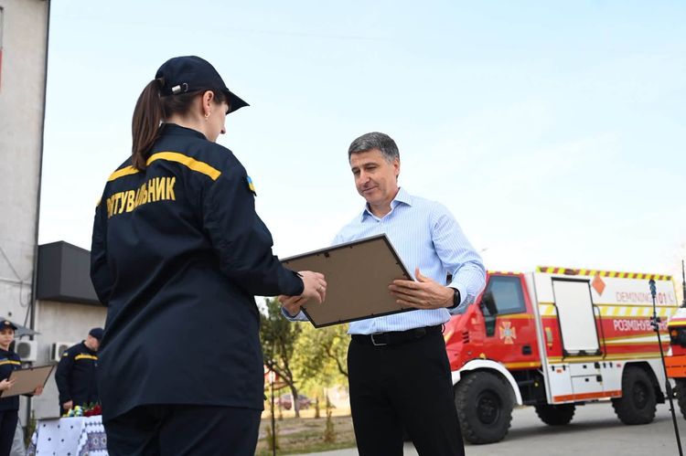 Керівництво області відзначило закарпатських рятувальників