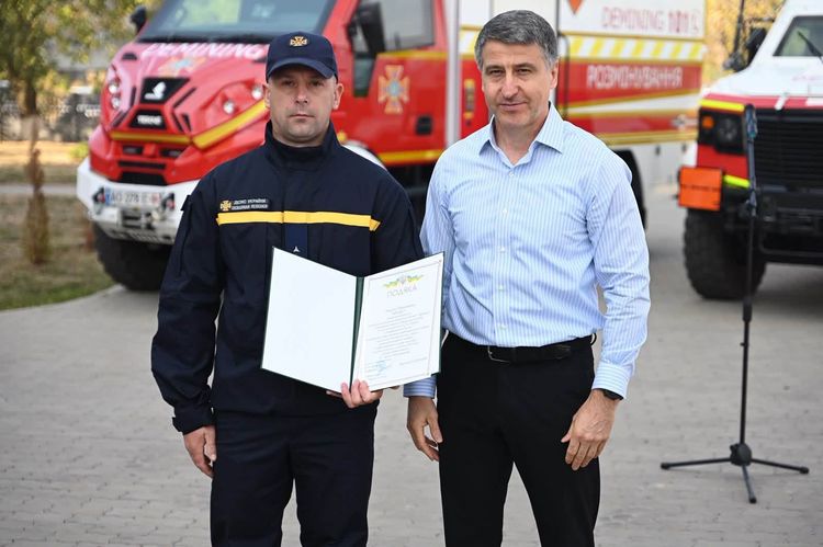 Керівництво області відзначило закарпатських рятувальників