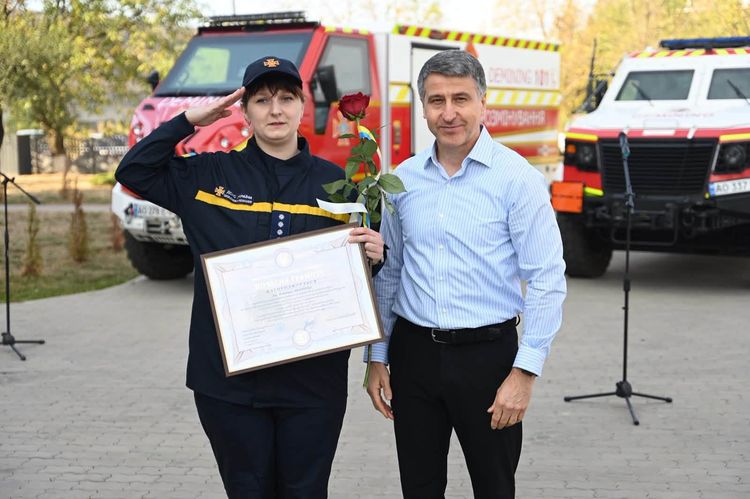 Керівництво області відзначило закарпатських рятувальників