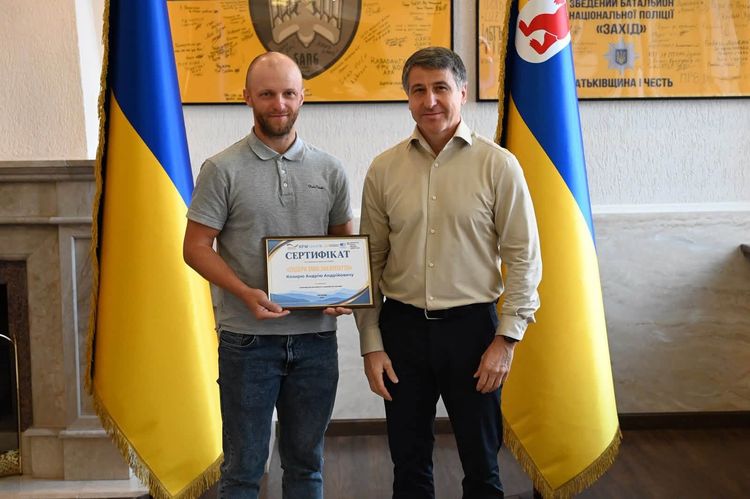 Мирослав Білецький вручив відзнаки молодіжним лідерам Закарпаття