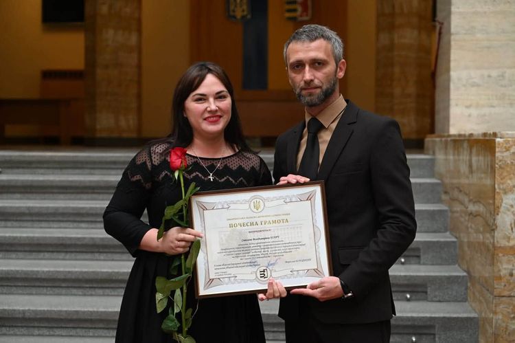 У Закарпатській ОВА відбулися урочистості до Дня автомобіліста і дорожника
