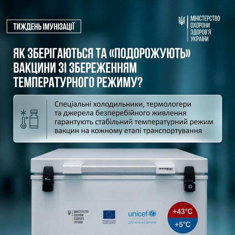 Як зберігаються вакцини та як перевірити дотримання правил зберігання самостійно?