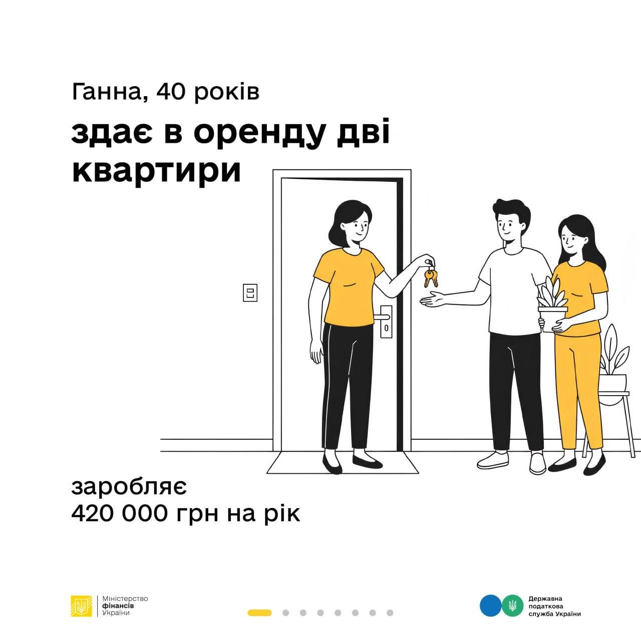Які податки сплачувати орендодавцю – пояснюють Мінфін та ДПС у кампанії «Податки захищають»